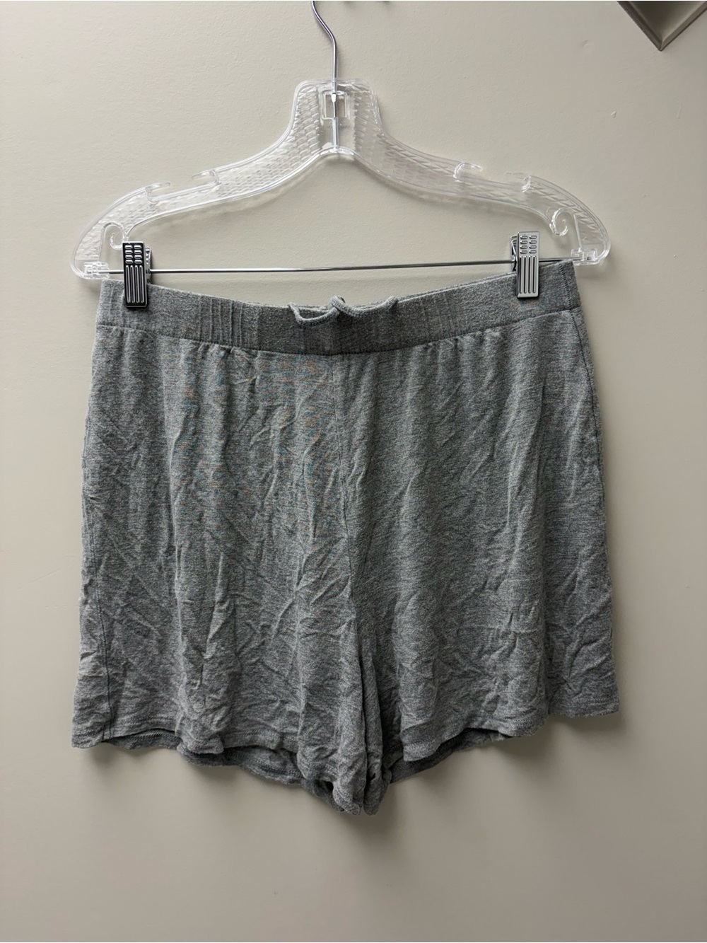 Skims Women’s Heathered Grey Lounge Shorts